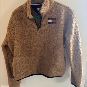 Tommy Hilfiger Tan Sherpa Jacket